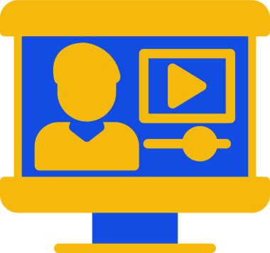 İş sunumu. Basit resimleme