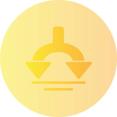 Zil. Web simgesi basit illüstrasyon