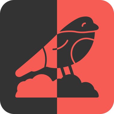 Baykuş simgesi. vektör illüstrasyonu