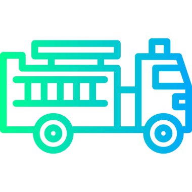 - Araba. Web simgesi basit illüstrasyon