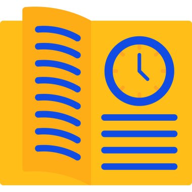 Kitap. Web simgesi vektör illüstrasyonu