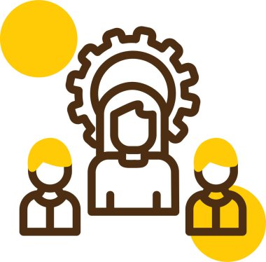 Takım simgesi vektör illüstrasyonu