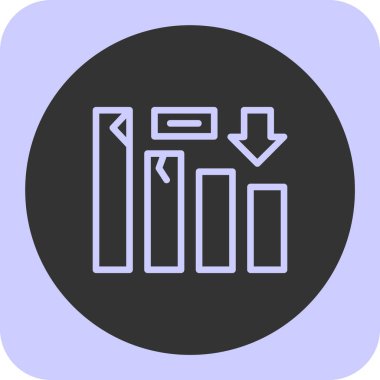 seo modern simgesinin vektör illüstrasyonu