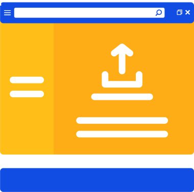 Gelişim için web tasarım simgesi. vektör illüstrasyonu