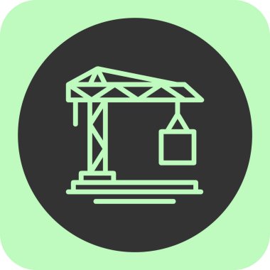 güzel mimari vektör çizgisi simgesi