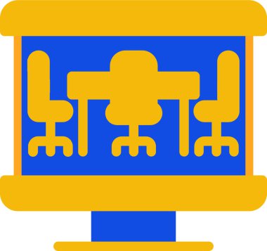 seo modern simgesinin vektör illüstrasyonu