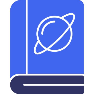 Kitap. Web simgesi basit illüstrasyon