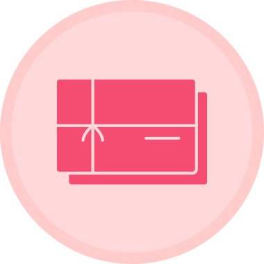 Hediye. Web simgesi basit illüstrasyon