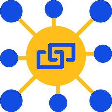 Ağ web simge vektör çizim