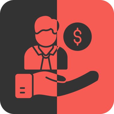 bankacılık simgesi vektör illüstrasyonu