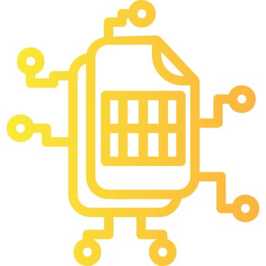 seo modern simgesinin vektör illüstrasyonu