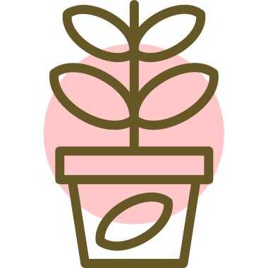 Bir çanağın vektör illüstrasyonu