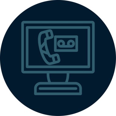 İllüstrasyon merkezi simgesi