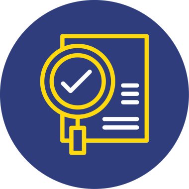 kontrol listesi simgesi vektör illüstrasyonu