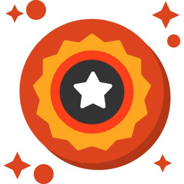 Vektör illüstrasyonu, simge ögesi arkaplanı