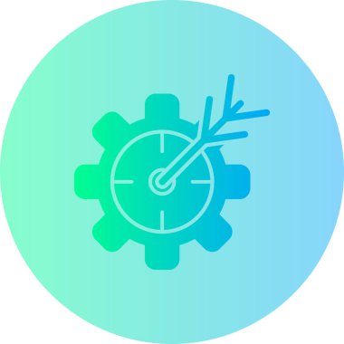 Seo simgesinin vektör illüstrasyonu