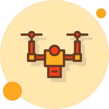 İHA. Web simgesi basit illüstrasyon