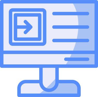 reklam reklam pazarlama simgesi - taslak biçimi