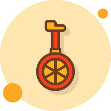 scooter simgesi vektör illüstrasyonu