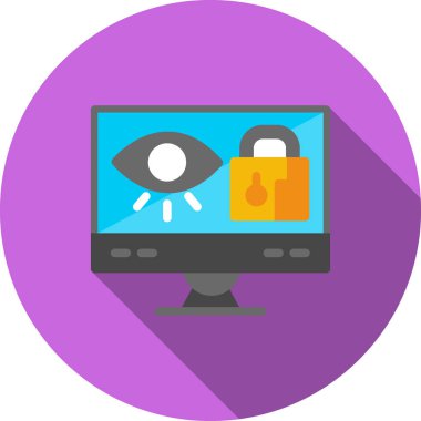 internet güvenlik vektör simgeleri