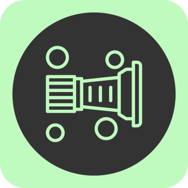 video kamera ikonu vektör illüstrasyonu