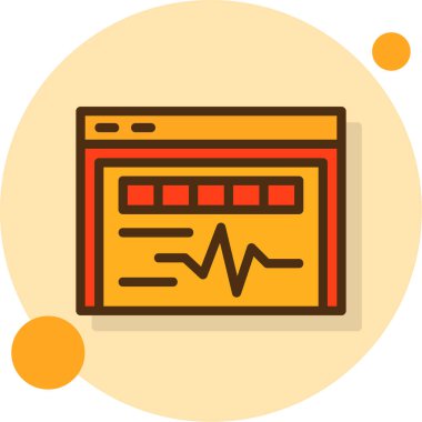 seo modern simgesinin vektör illüstrasyonu