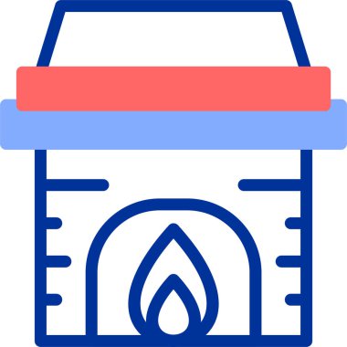 Ateş Ateşi. Basit illüstrasyon