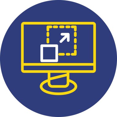 dizüstü bilgisayar simgesi, vektör illüstrasyonu