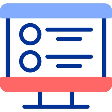 Kitap. Web simgesi basit illüstrasyon