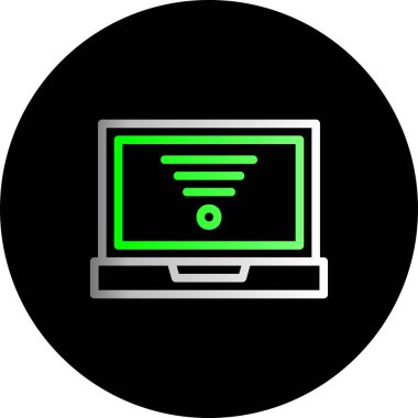 Projeniz için vektör bilgisayar simgesi