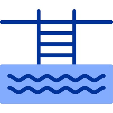 Köprü. Web simgesi basit illüstrasyon