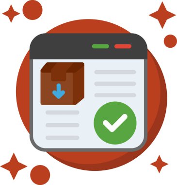 Kontrol Listesi Düz Vektör Simgesi