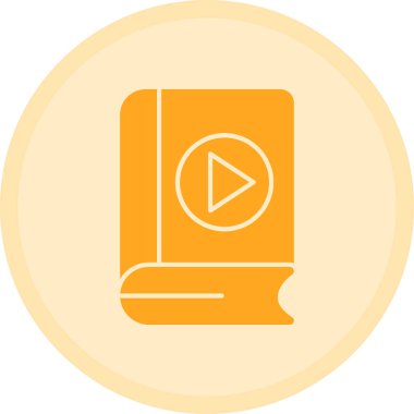 video simgesi vektör illüstrasyonu