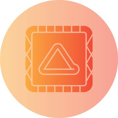 Modern simgenin vektör illüstrasyonu