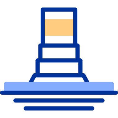 Ofis oluşturma simgesinin vektör illüstrasyonu