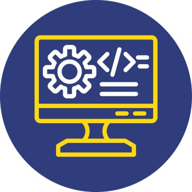 Web simgesi vektör illüstrasyonu