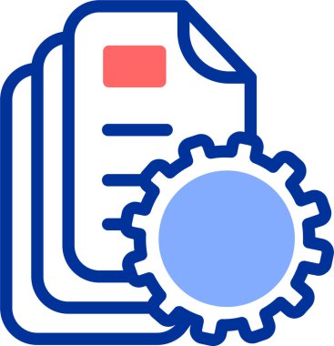 Teçhizat Web simgesi basit illüstrasyon