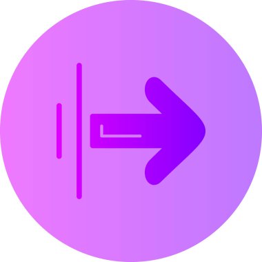 ok simgesinin vektör illüstrasyonu