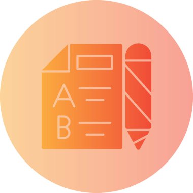 Dosya simgesinin vektör illüstrasyonu