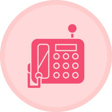 Modern hesap makinesi simgesinin vektör çizimi