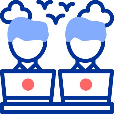 iş simgesi vektör illüstrasyonu