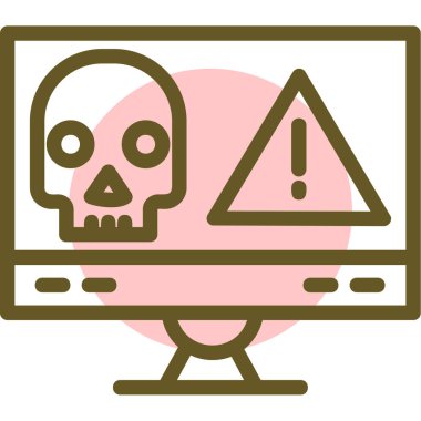 uyarı simgesi vektör illüstrasyonu