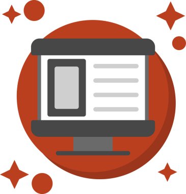 Web tasarım şablonu dizüstü