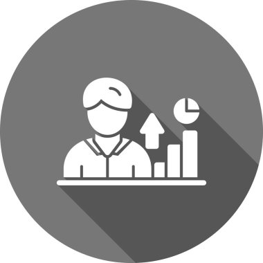 seo modern simgesinin vektör illüstrasyonu