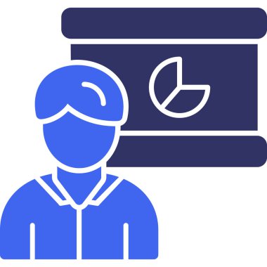 dağıtım web simgesi, basit vektör illüstrasyonu