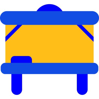 kutu simgesi vektör illüstrasyonu