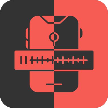 Modern b 'nin vektör illüstrasyonu eksik simgesi