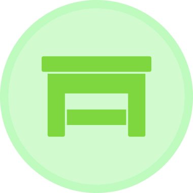 tablo vektör simgesi modern basit vektör illüstrasyonu