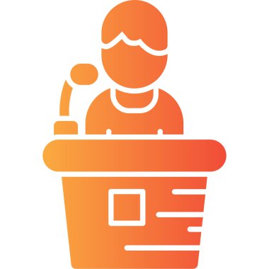 Çöp kutusu simgesi, vektör illüstrasyonu