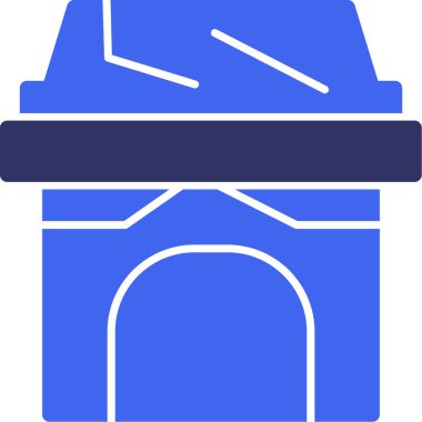 yapı mimarisi simgesi ana hatlarıyla oluşturuluyor